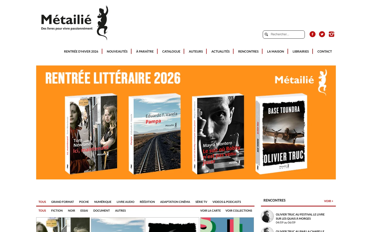 Éditions Métailié — Desktop